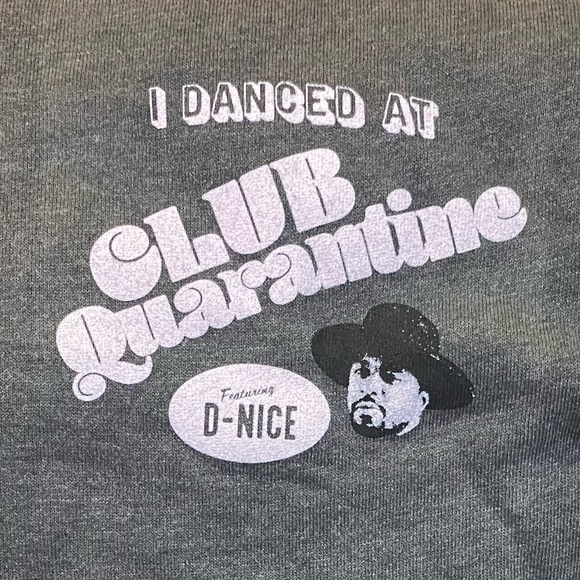 D’NICE CLUB QUARANTINE - Let it Breathe Women’s Jogger Sweatpants - GRAY - Picture 6 of 11